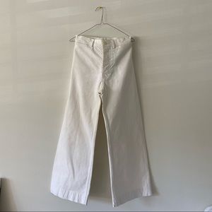 Jesse Kamm Sailor Pants in Salt White